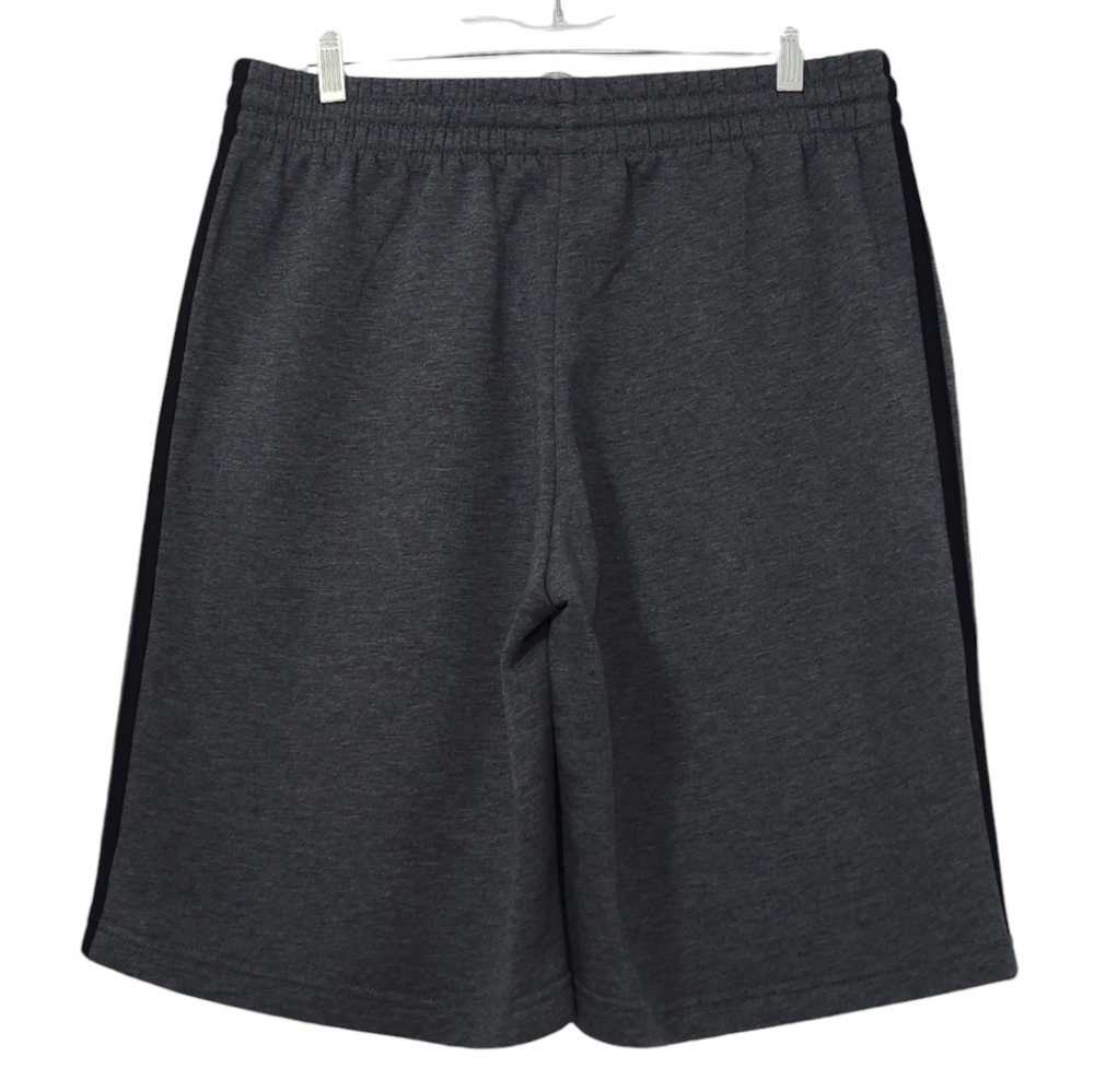 Adidas Essentials 3 Stripe Fleece Shorts Men's LG - Picture 2 of 3